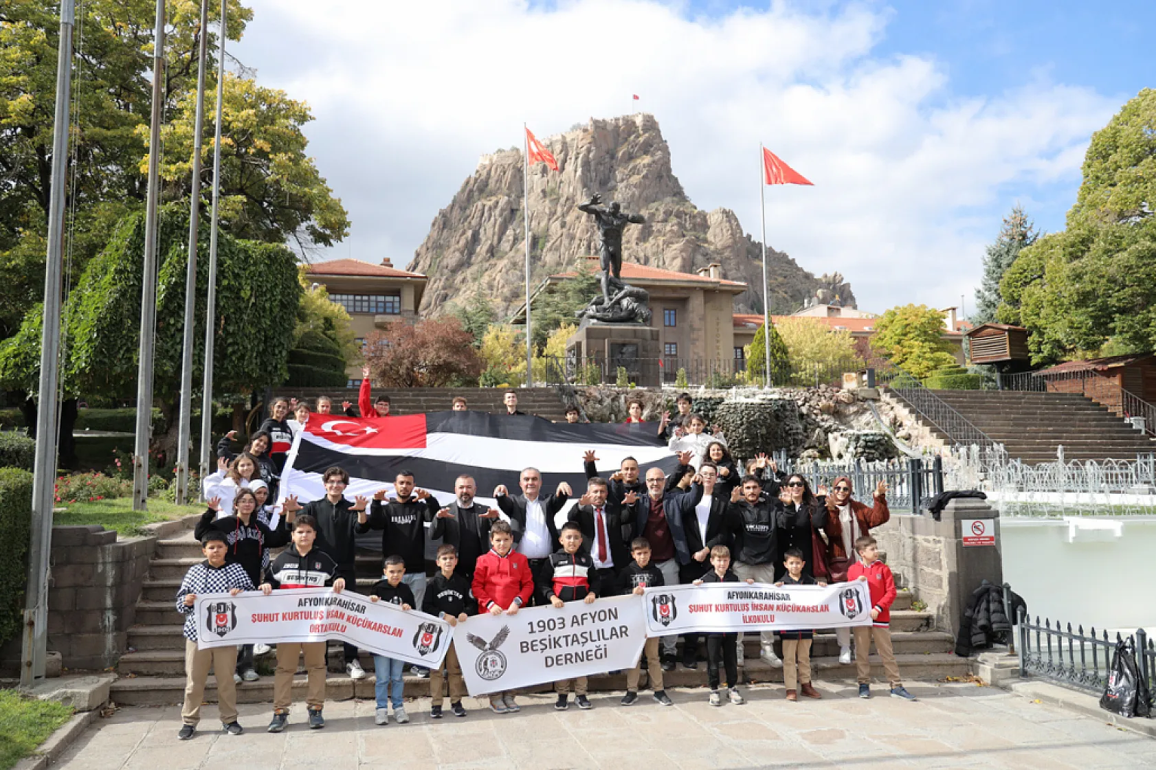 Afyon'da Beşiktaş Rüzgârı Esti