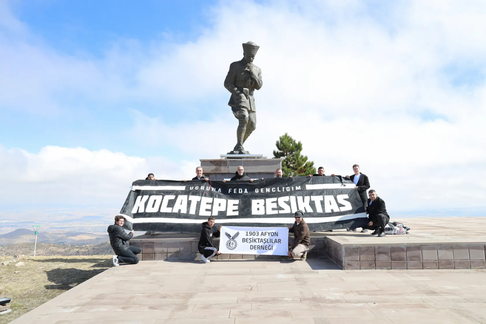 Afyon'da Beşiktaş Rüzgârı Esti