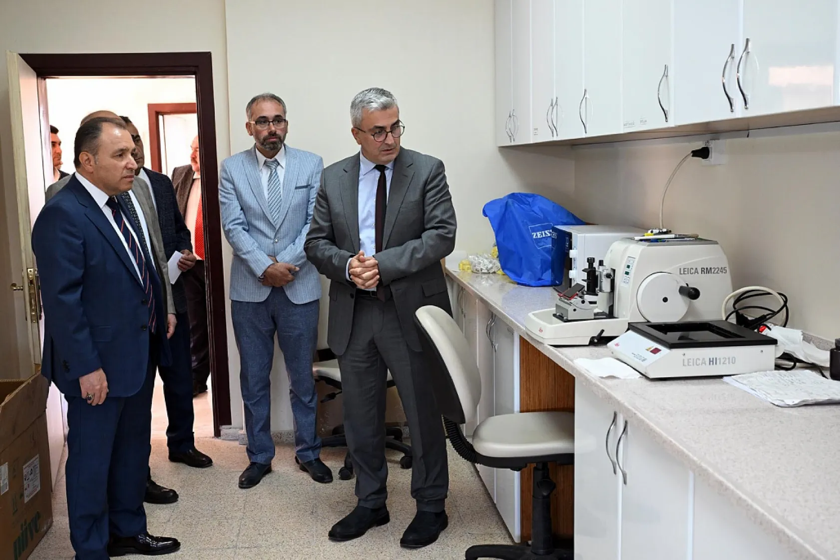 Rektör Karakaş, 2 MYO'da İncelemelerde Bulundu