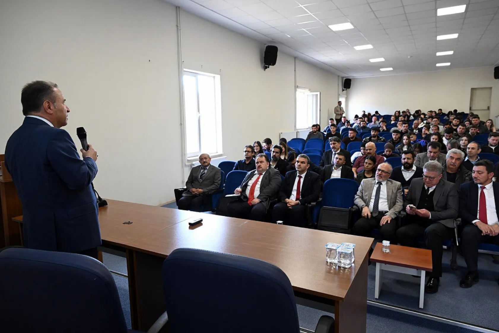 Rektör Karakaş, 2 MYO'da İncelemelerde Bulundu