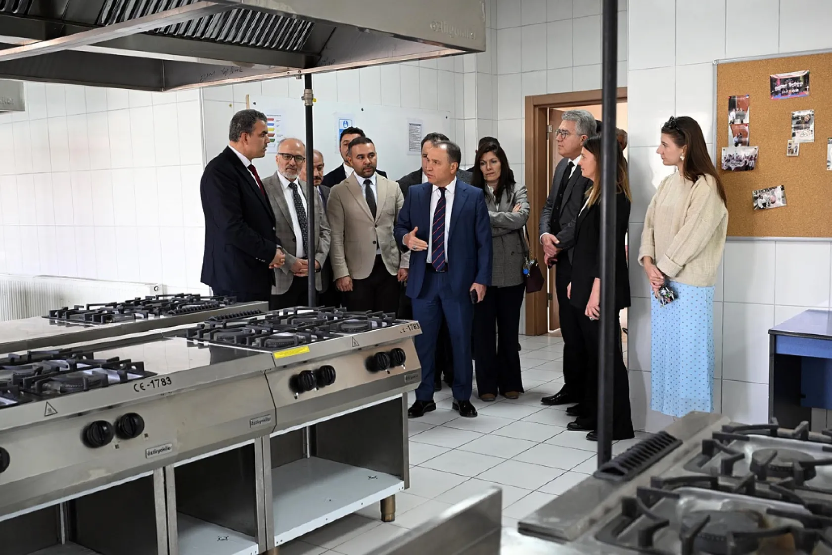 Rektör Karakaş, 2 MYO'da İncelemelerde Bulundu