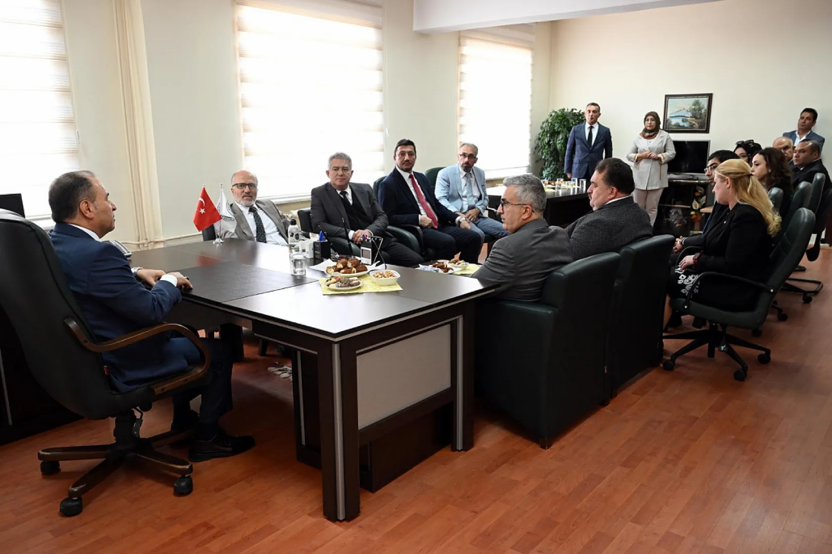 Rektör Karakaş, 2 MYO'da İncelemelerde Bulundu