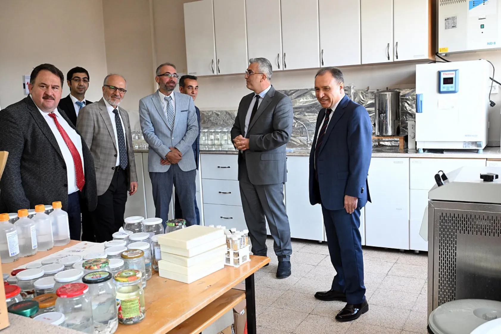 Rektör Karakaş, 2 MYO'da İncelemelerde Bulundu