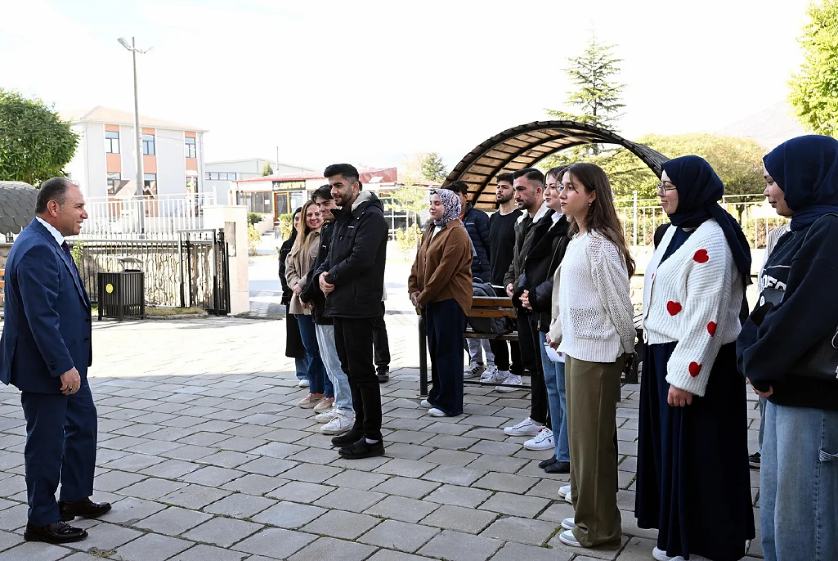 Rektör Karakaş, 2 MYO'da İncelemelerde Bulundu