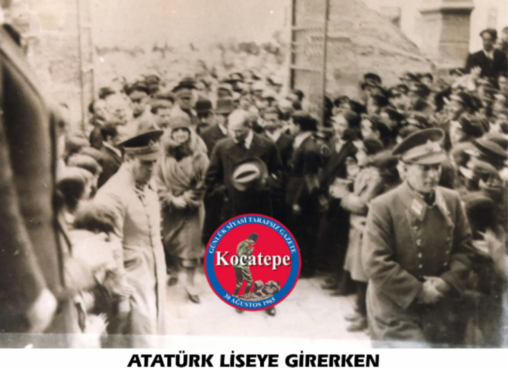 Atatürk Afyonkarahisar'da. Tarihi Fotoğraflar