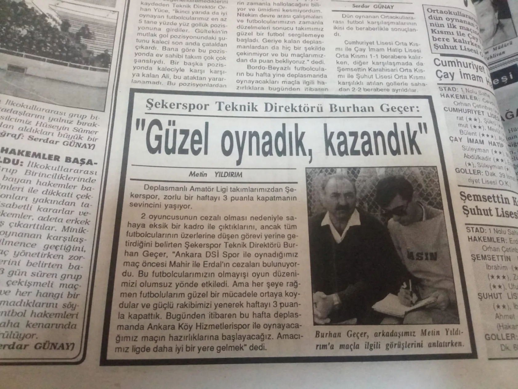 Afyon'da Ustalarla Birlikte Gazetecilik Yapmıştı... Şimdi O Bir Bilim İnsanı