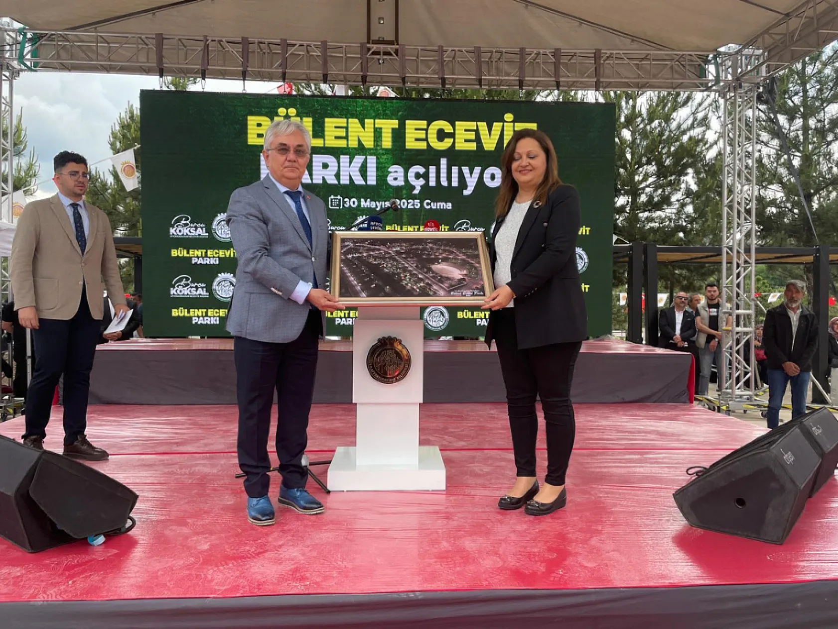 Bülent Ecevit Parkı Törenle Açıldı