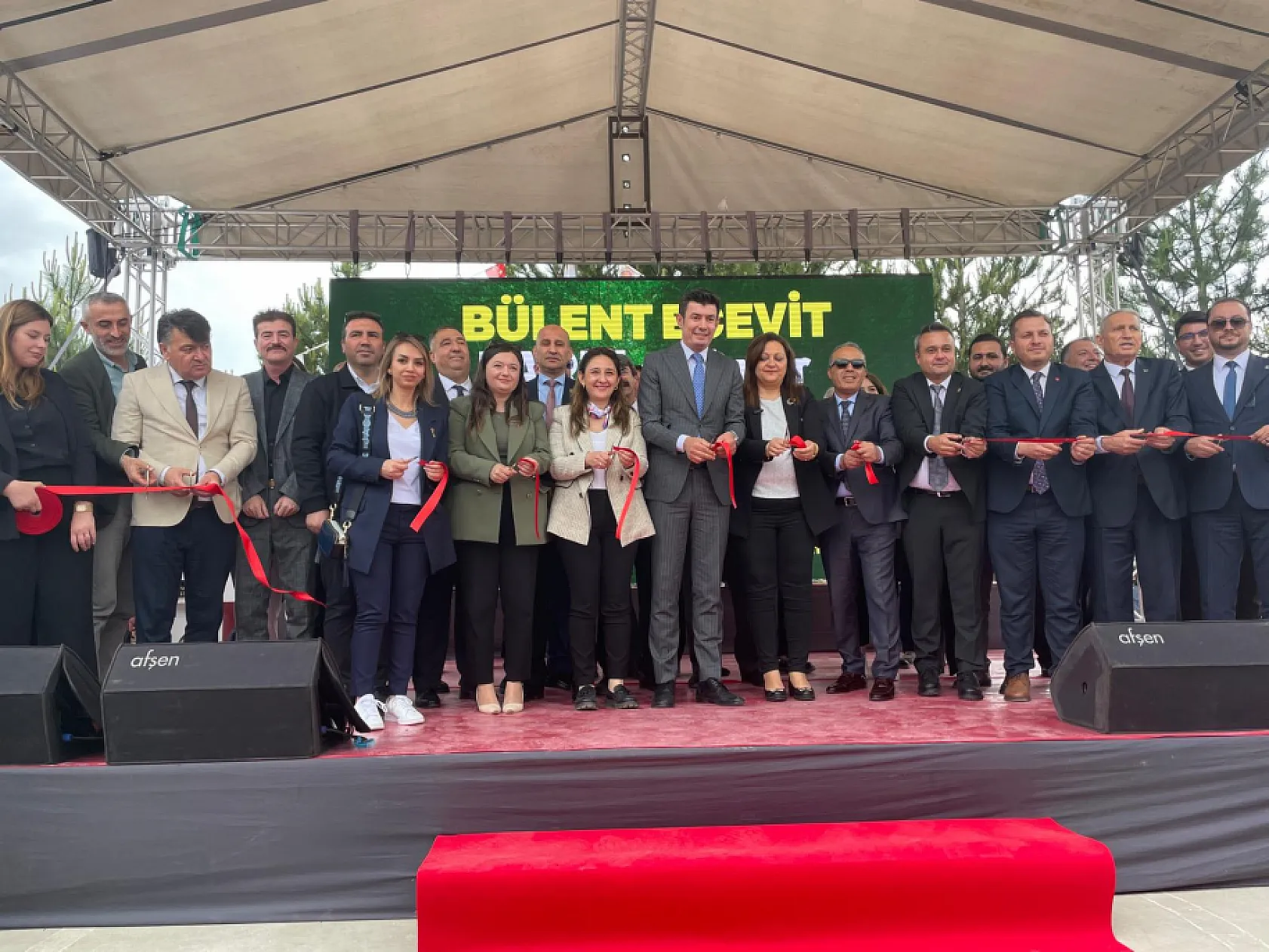 Bülent Ecevit Parkı Törenle Açıldı