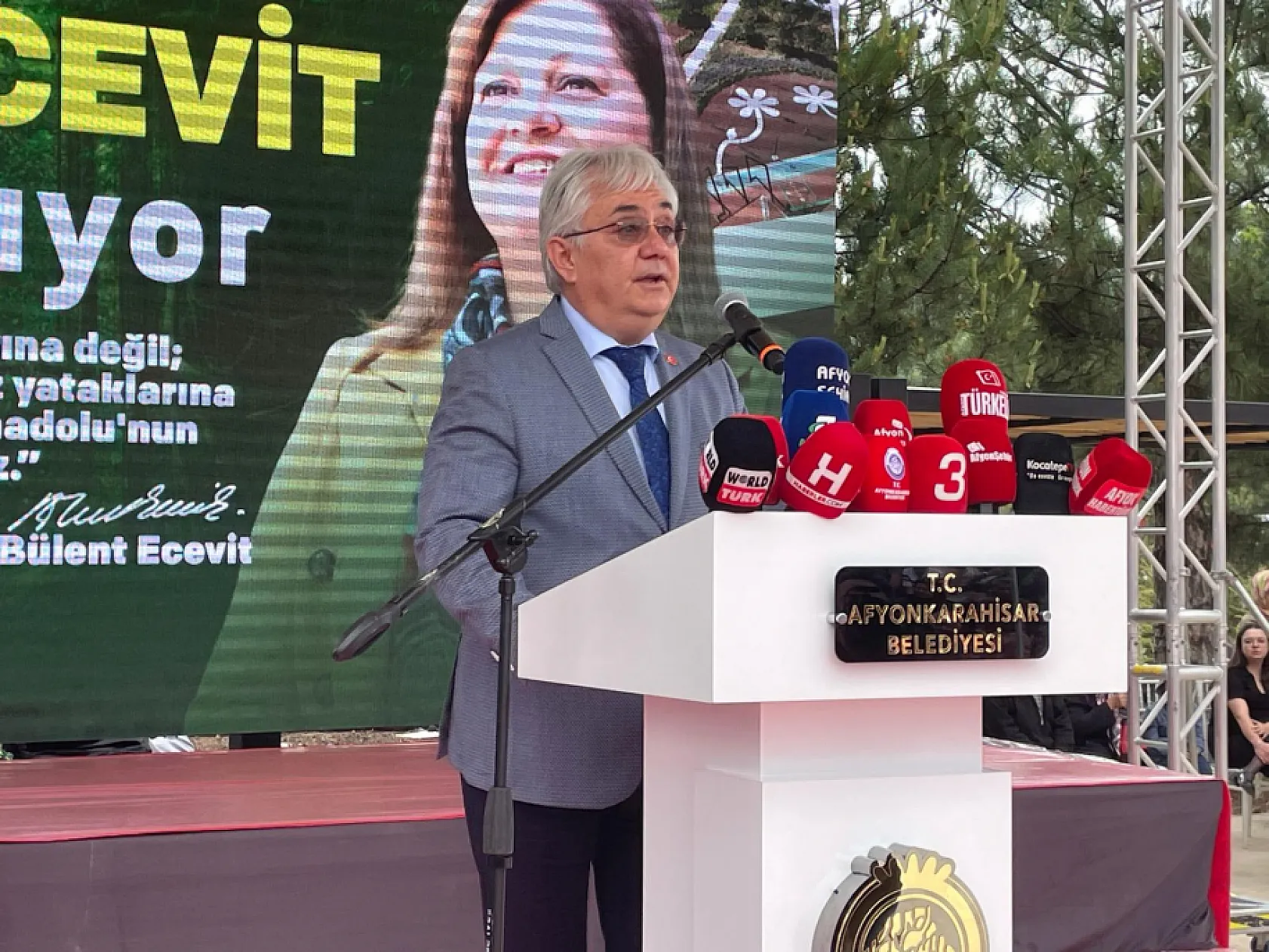 Bülent Ecevit Parkı Törenle Açıldı