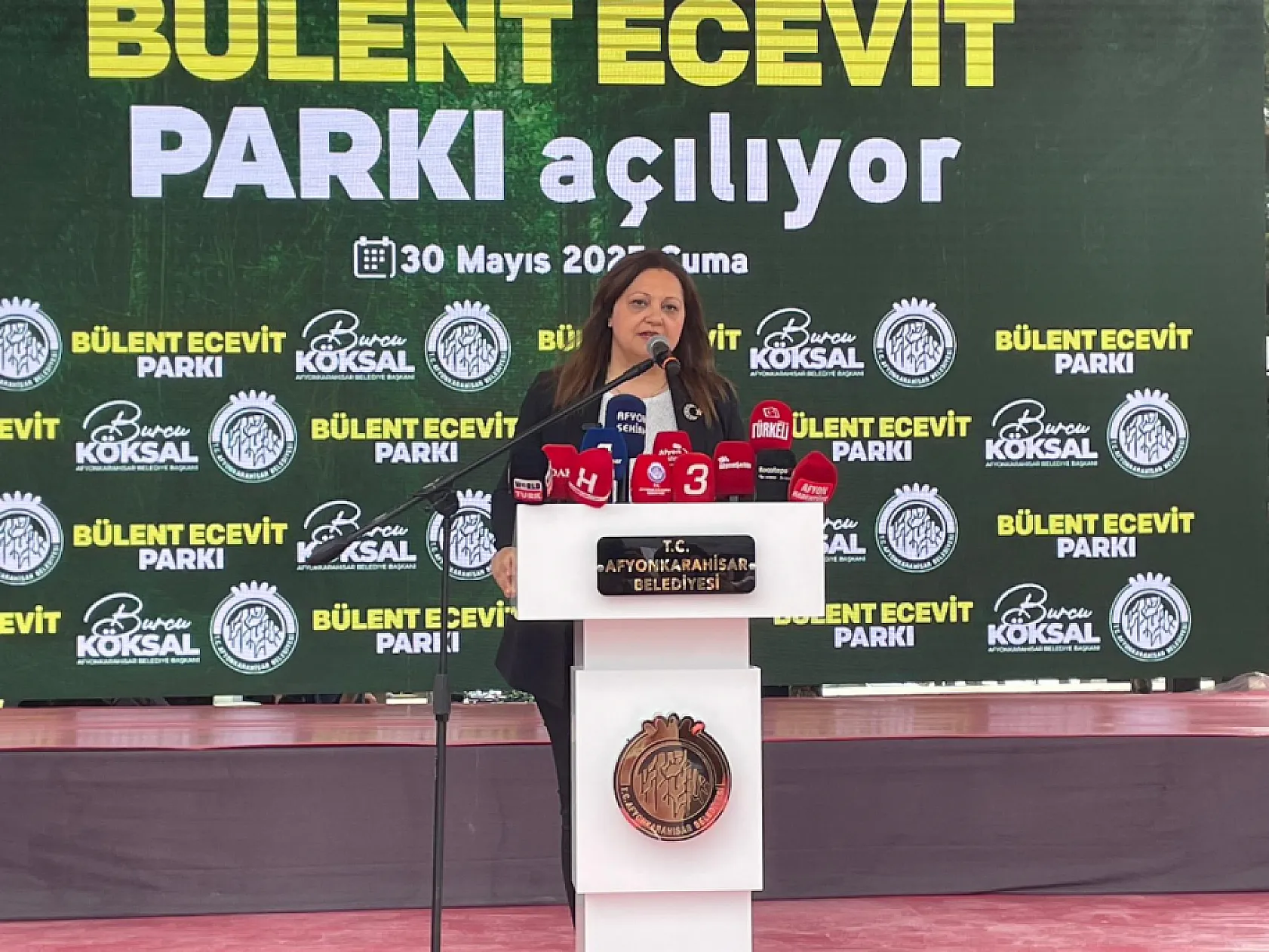 Bülent Ecevit Parkı Törenle Açıldı