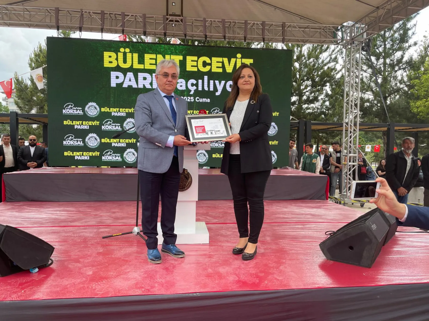 Bülent Ecevit Parkı Törenle Açıldı