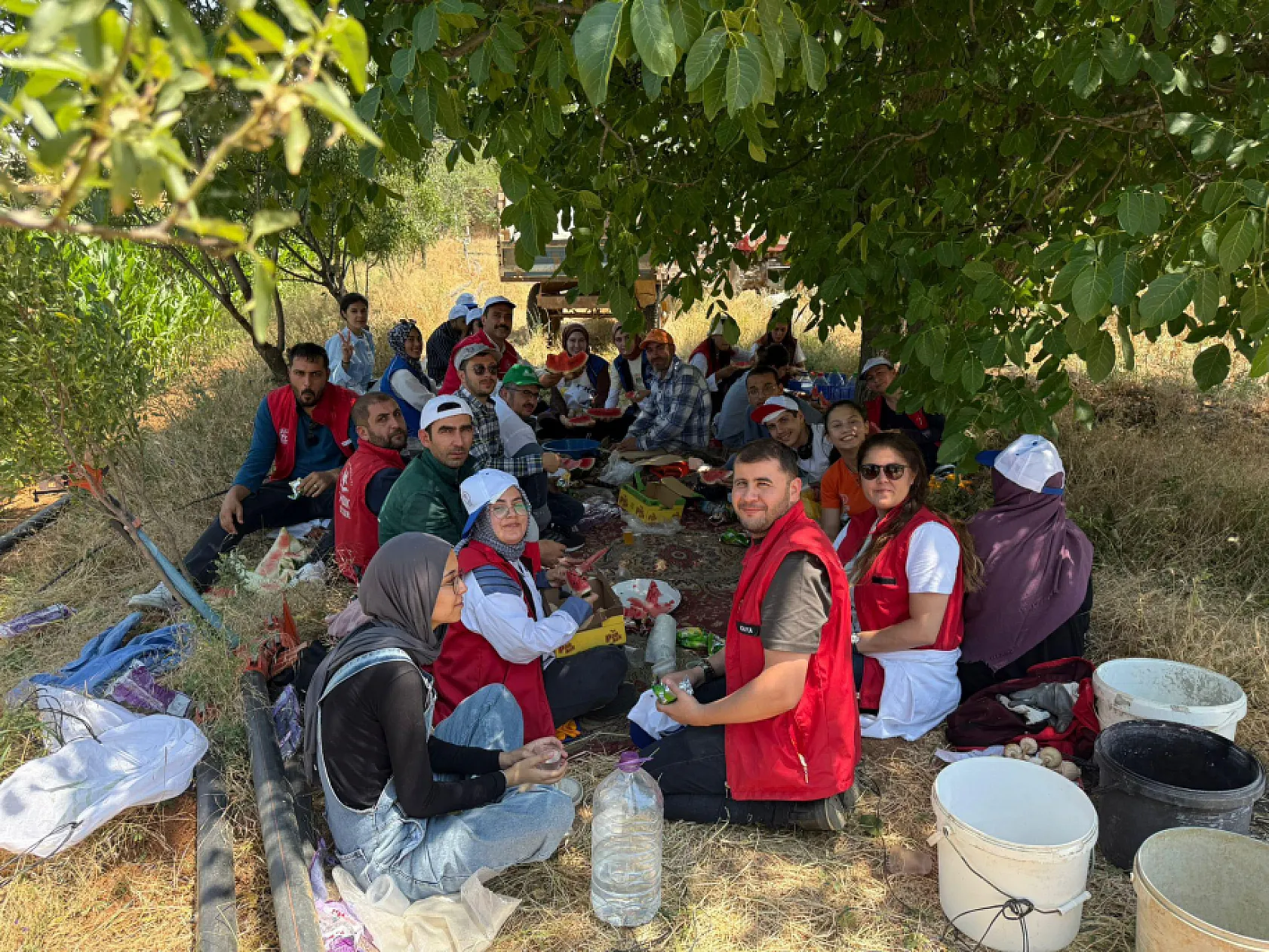 Gençlik Merkezi, Haşhaşın Merkezinde Haşhaş Hasatına Katıldı