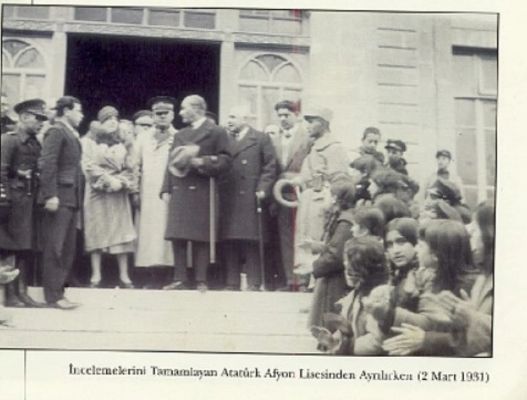 Atatürk'ün Afyon Ziyaretleri