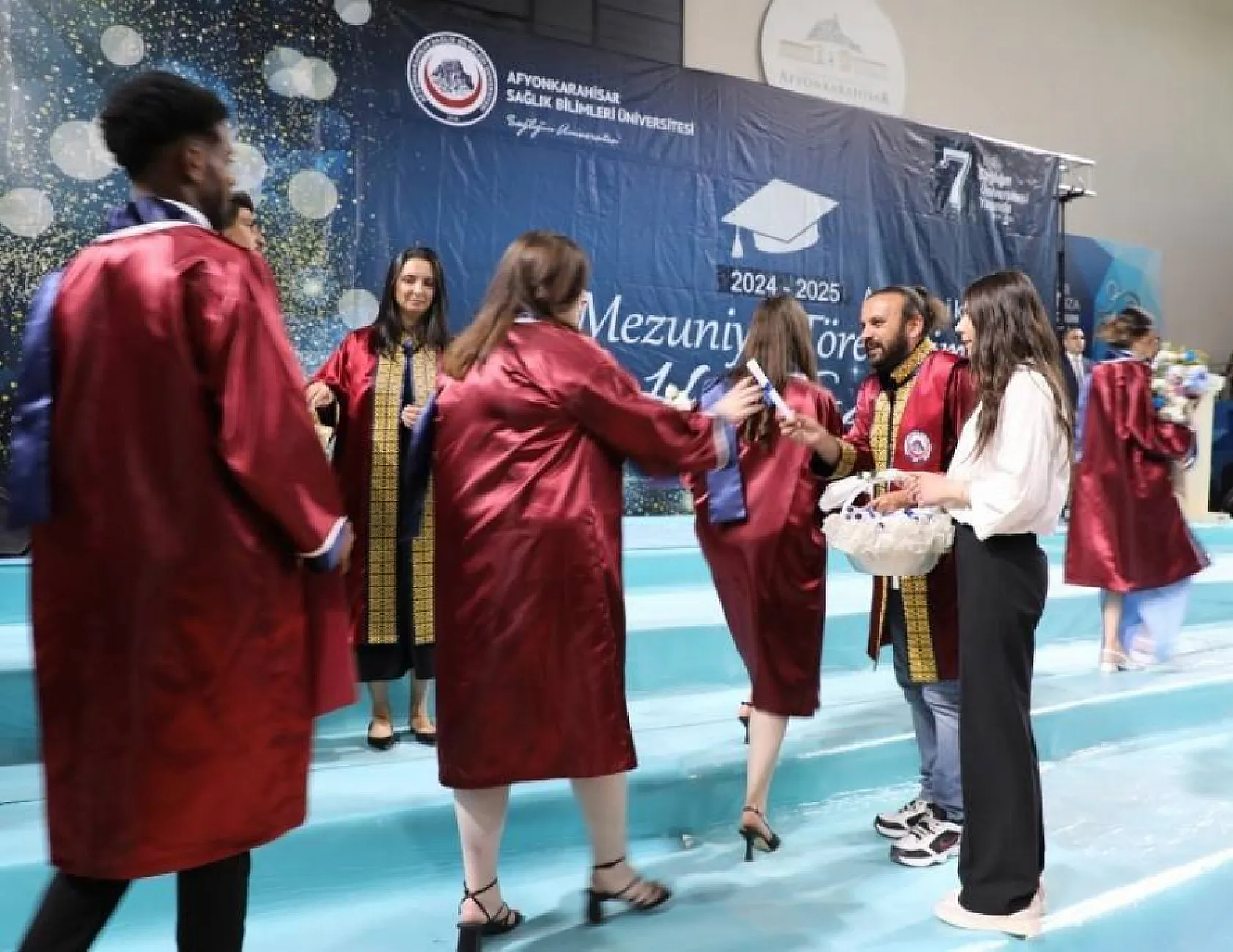 AFSÜ MYO'dan Bin Öğrenci Mezun Oldu