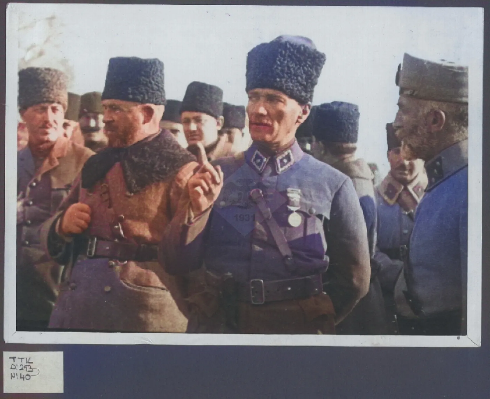 Atatürk'ün Fotoğraflarını Renklendirdik