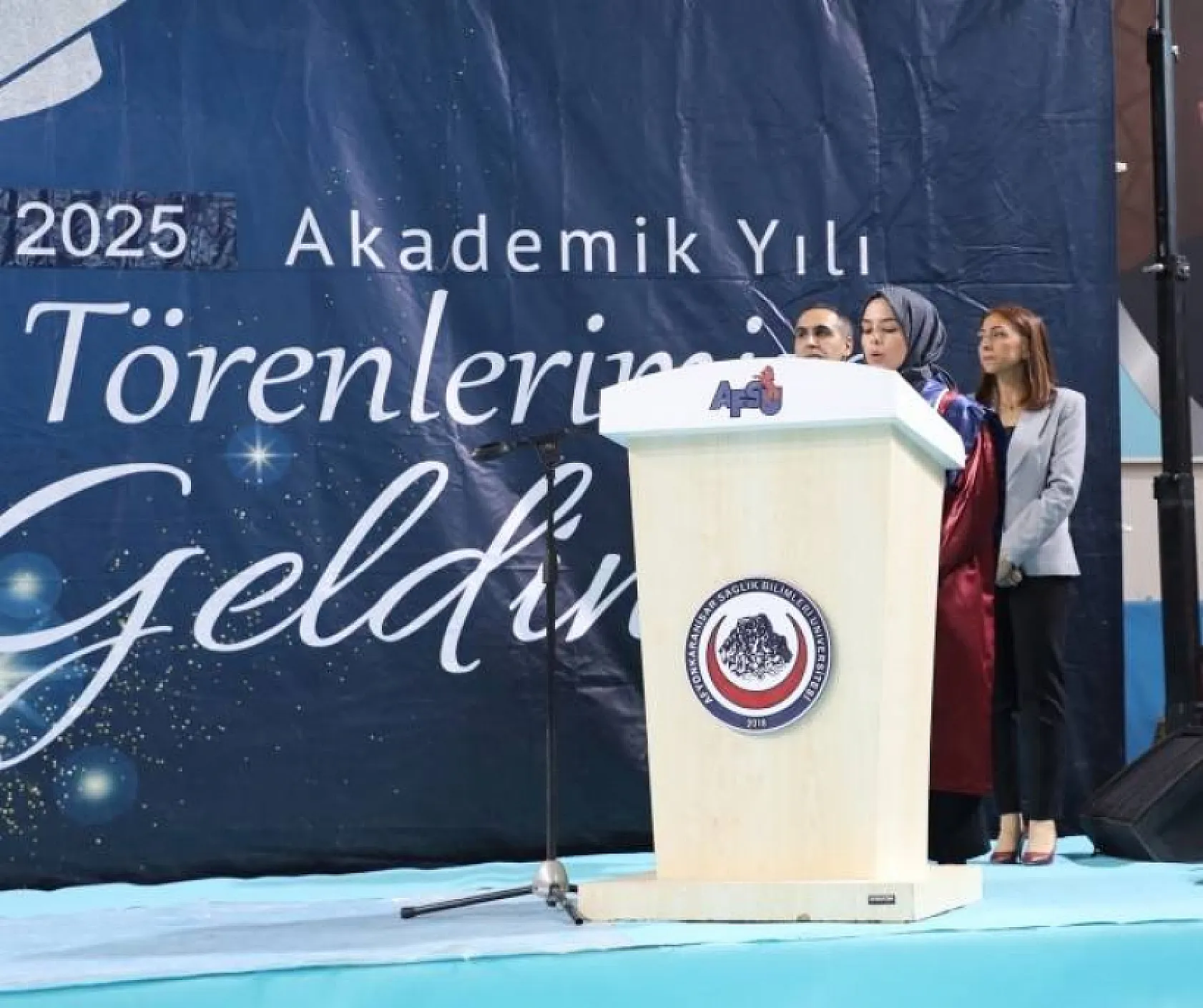 AFSÜ MYO'dan Bin Öğrenci Mezun Oldu