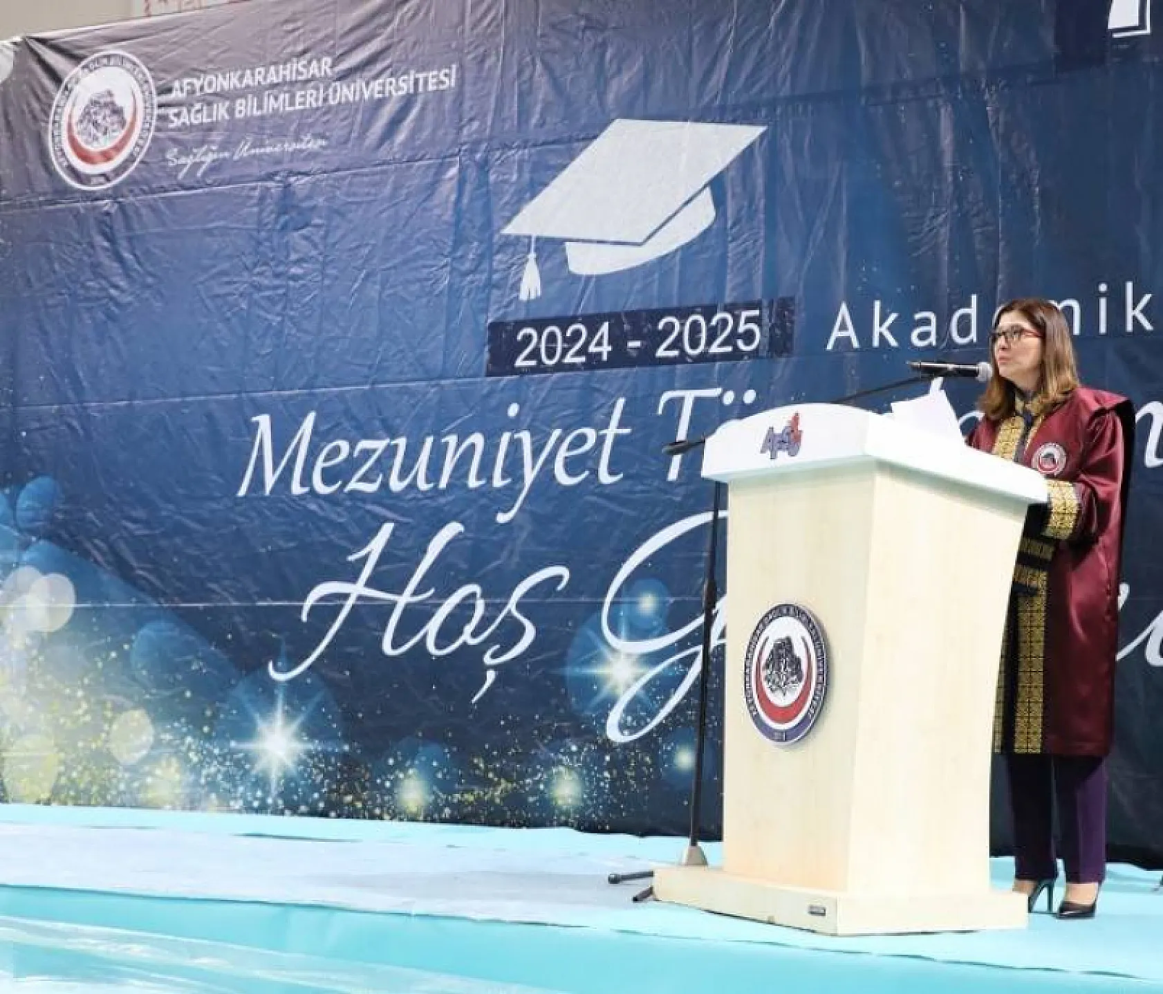 AFSÜ MYO'dan Bin Öğrenci Mezun Oldu