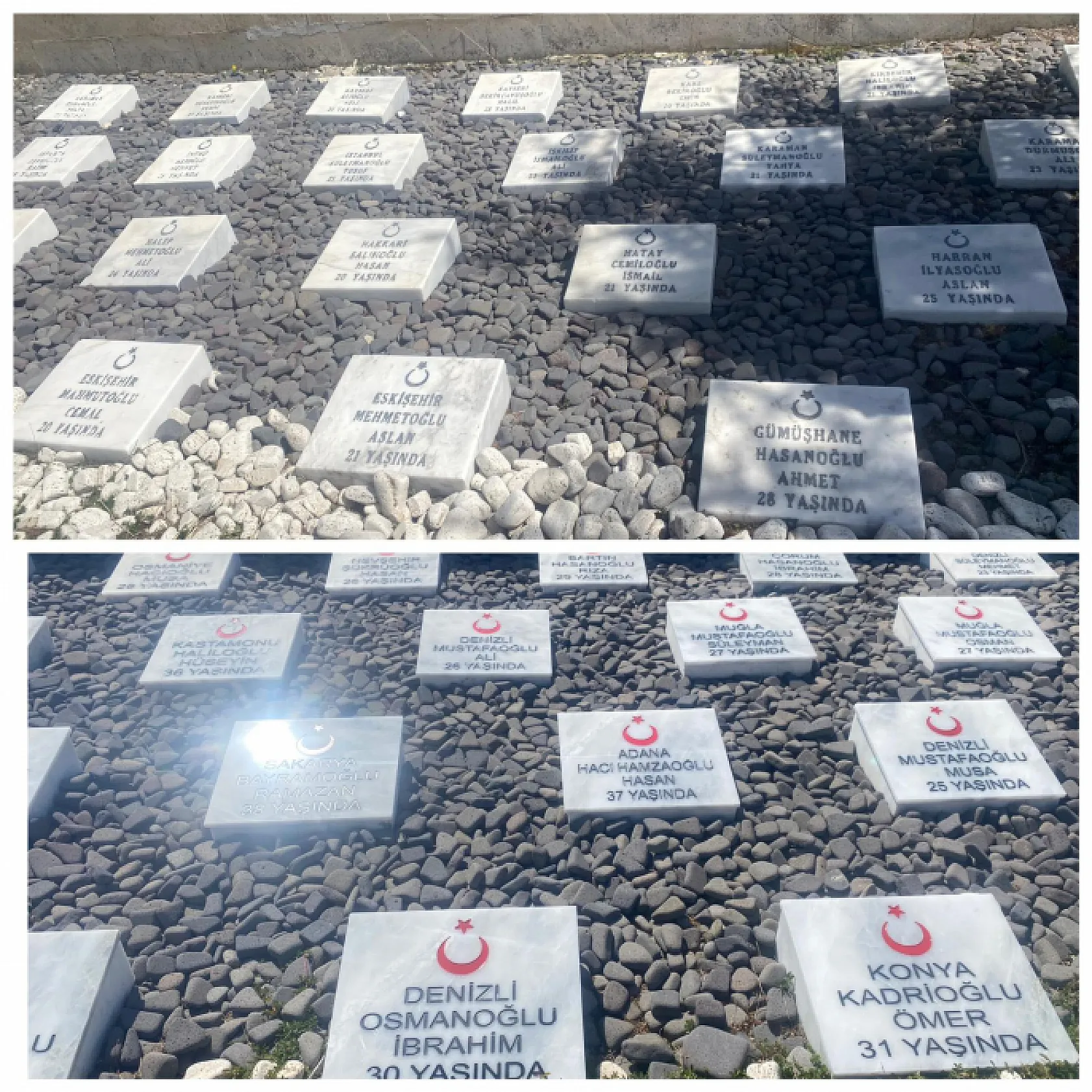 Meslek Lisesi Öğrencileri, 3 Yılda 6 Şehitliğe Gönülleri İle Dokundular