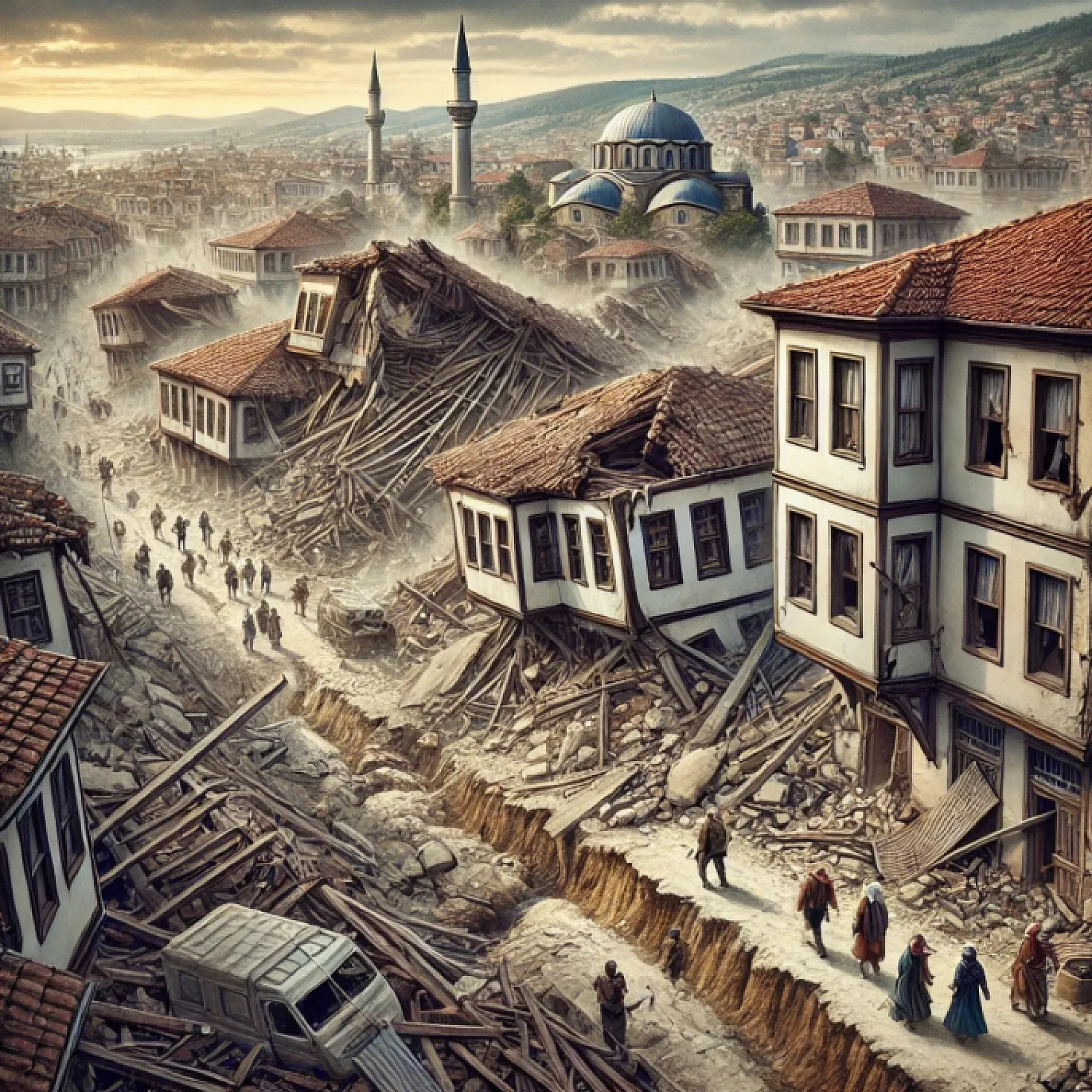 Afyon'da Meydana Gelen Büyük Depremler