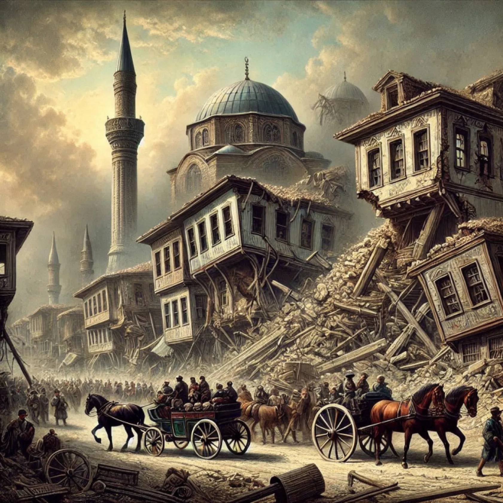 Afyon'da Meydana Gelen Büyük Depremler