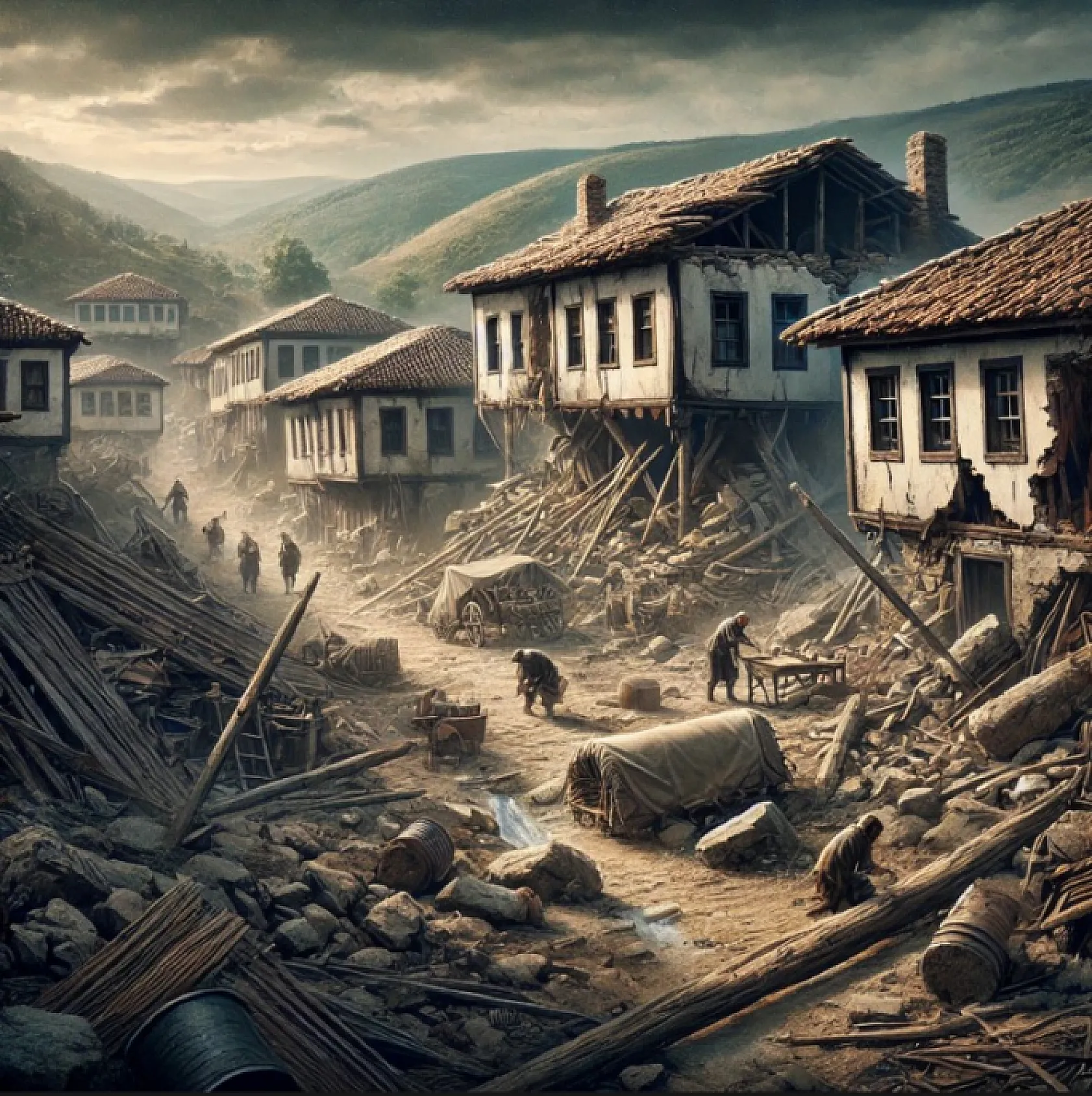 Afyon'da Meydana Gelen Büyük Depremler