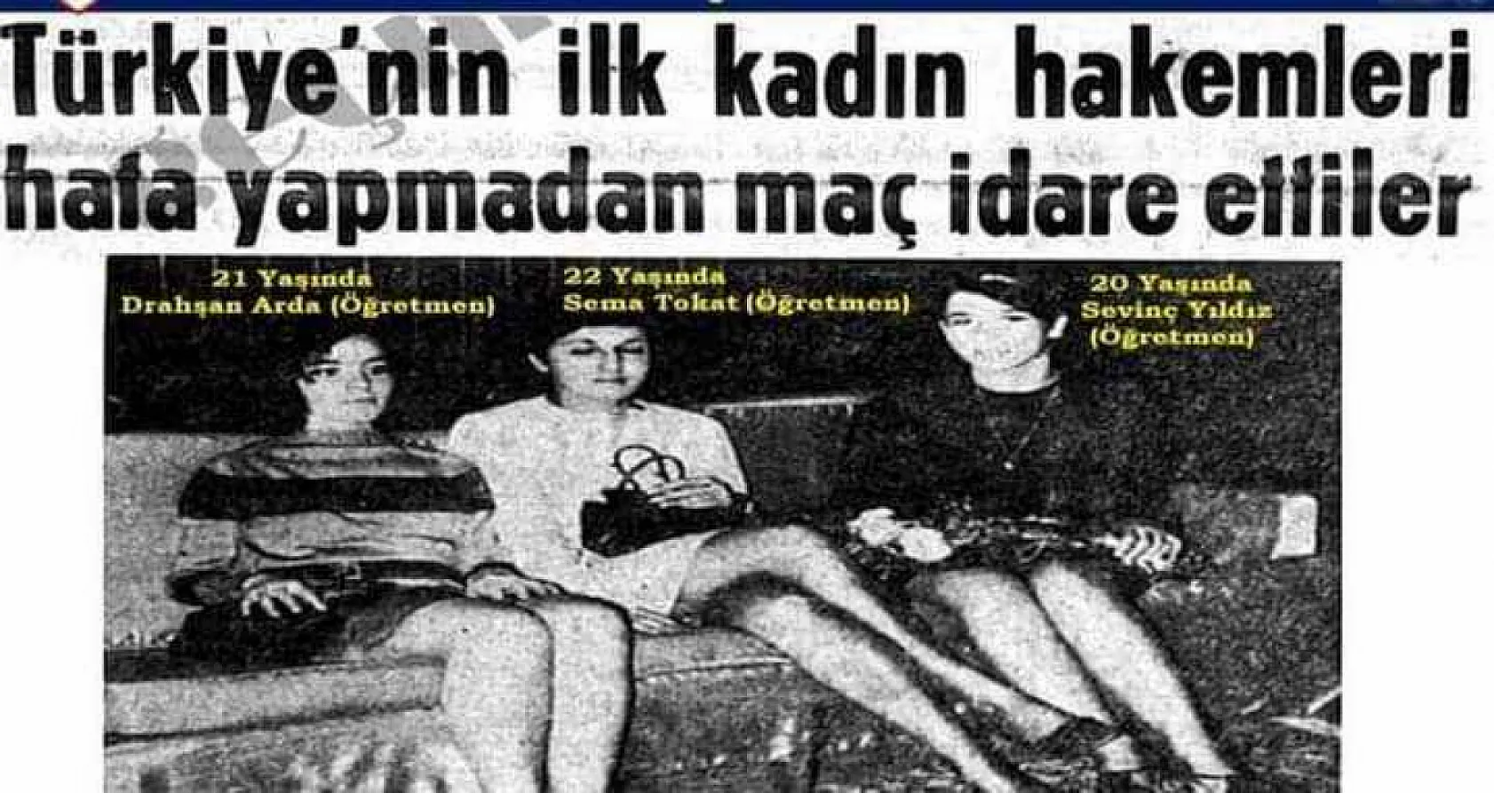 İlk Kadın Hakem Afyon'da Mı Görev Aldı?