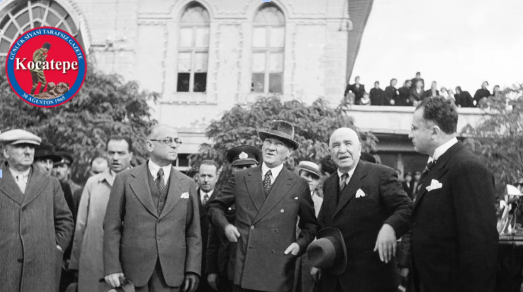 Atatürk Afyonkarahisar'da. Tarihi Fotoğraflar
