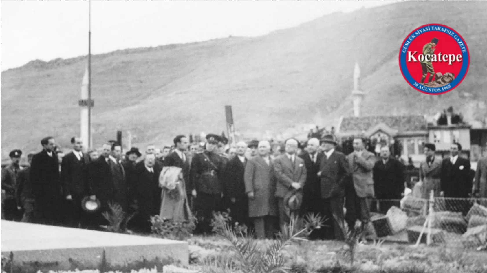 Atatürk Afyonkarahisar'da. Tarihi Fotoğraflar