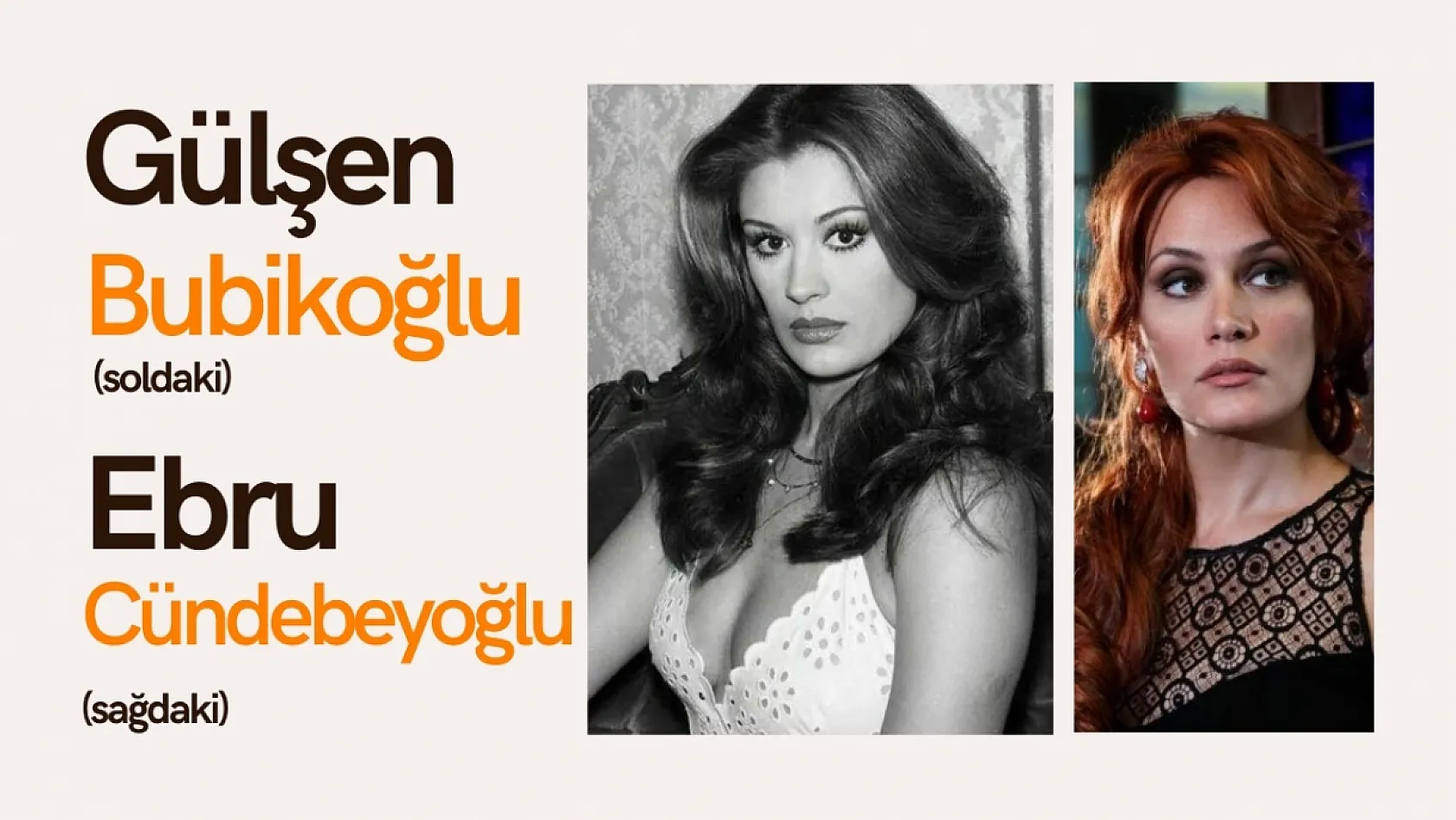 Yeşilçam'ın Oyuncuları İle Günümüz Ünlülerinin Benzerliği Dikkat Çekiyor!