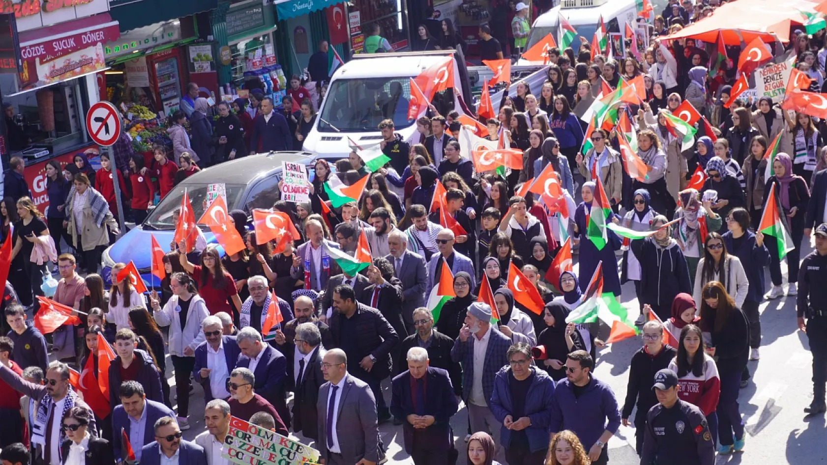 7 Ekim'de Afyon'dan Filistin'e 7 Bin Selam