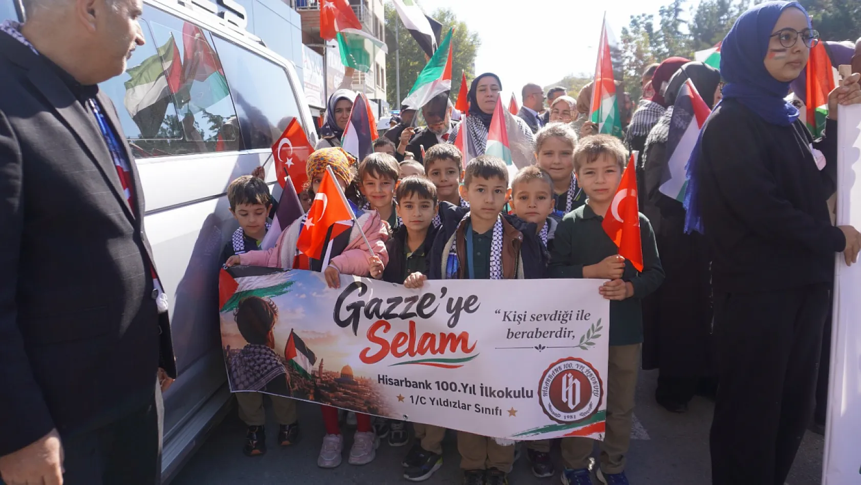 7 Ekim'de Afyon'dan Filistin'e 7 Bin Selam