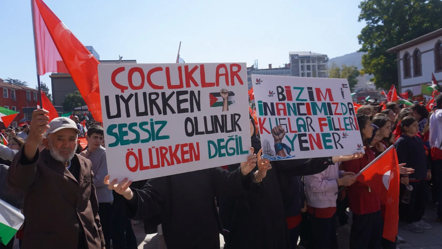 7 Ekim'de Afyon'dan Filistin'e 7 Bin Selam