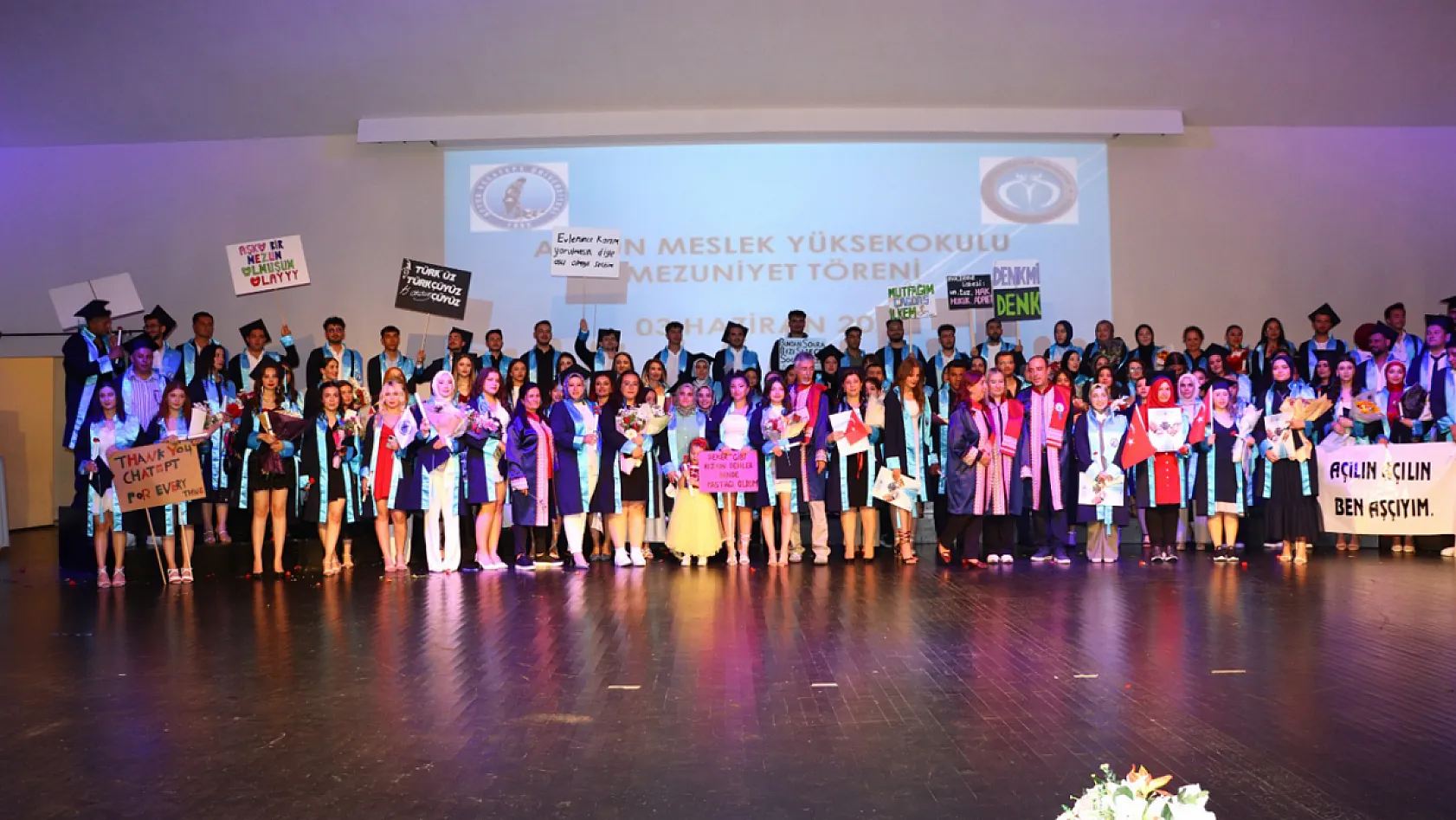 Afyon MYO'da 49'uncu Yıl Gururu, Mezuniyet Töreni İle Taçlandı