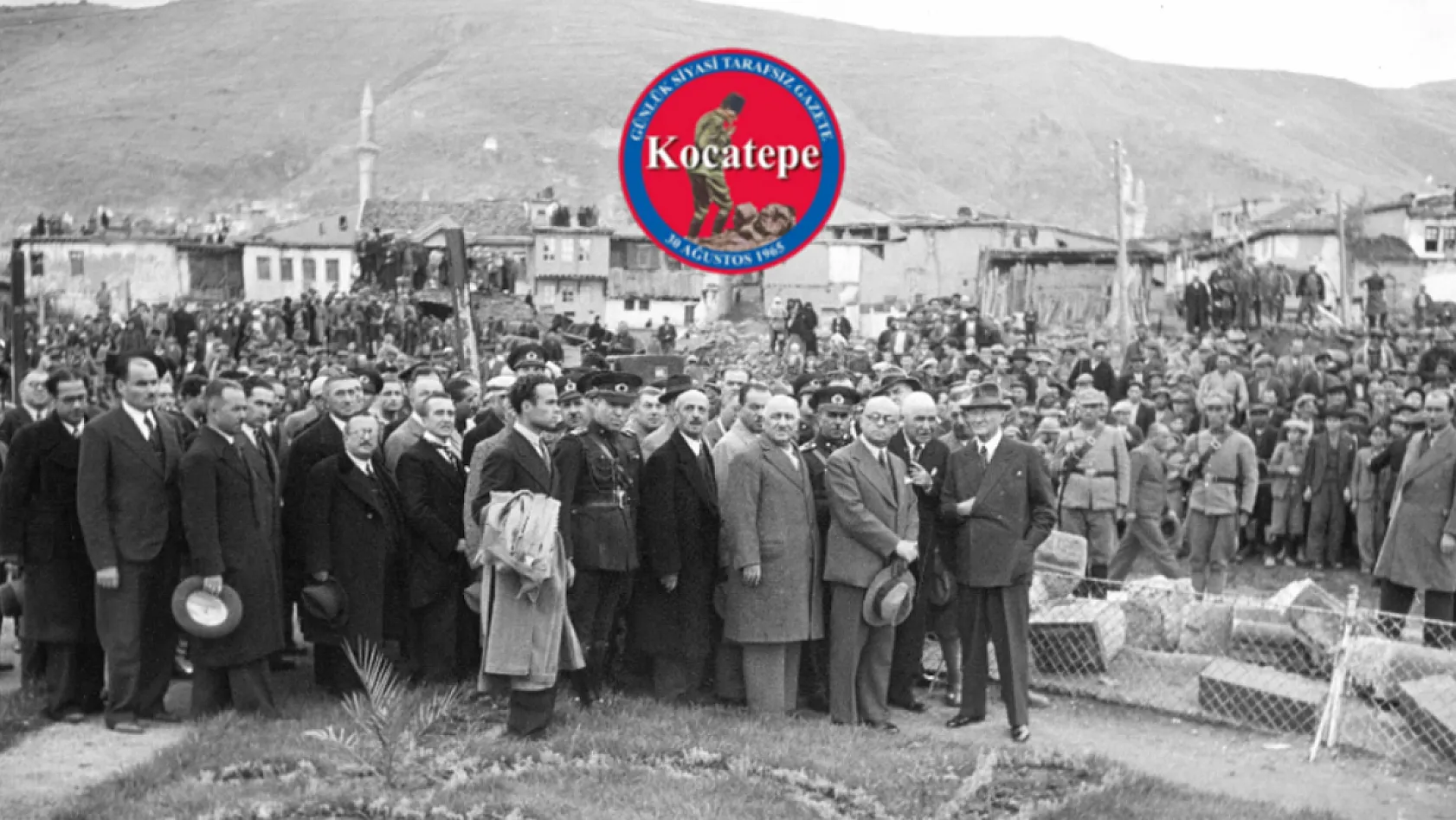 Atatürk Afyonkarahisar'da. Tarihi Fotoğraflar