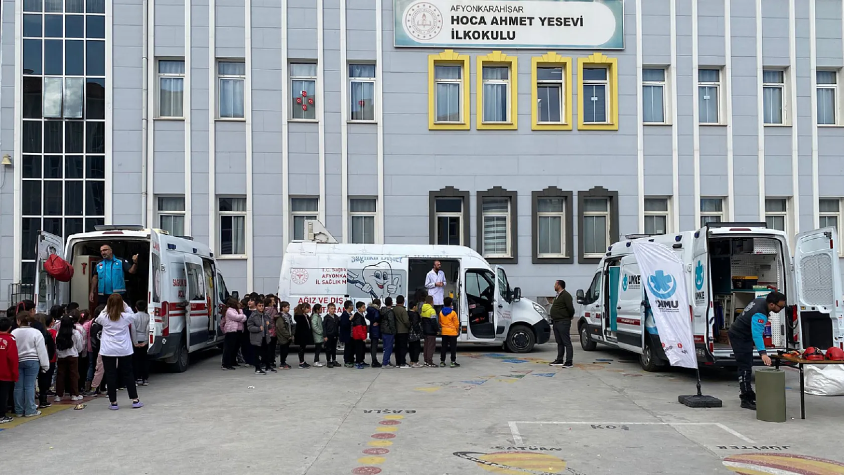 Hoca Ahmet Yesevi İlkokulu'nda Sağlıklı Gelecek Eğitimi