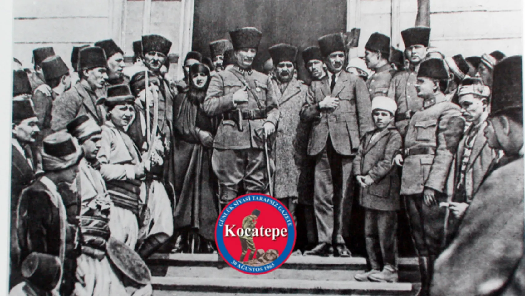 Atatürk Afyonkarahisar'da. Tarihi Fotoğraflar