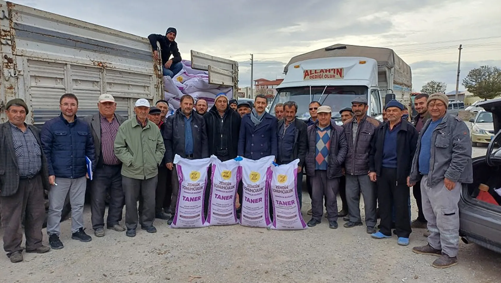 Afyon'da 21 Bin Kilo Buğday Toprakla Buluşacak