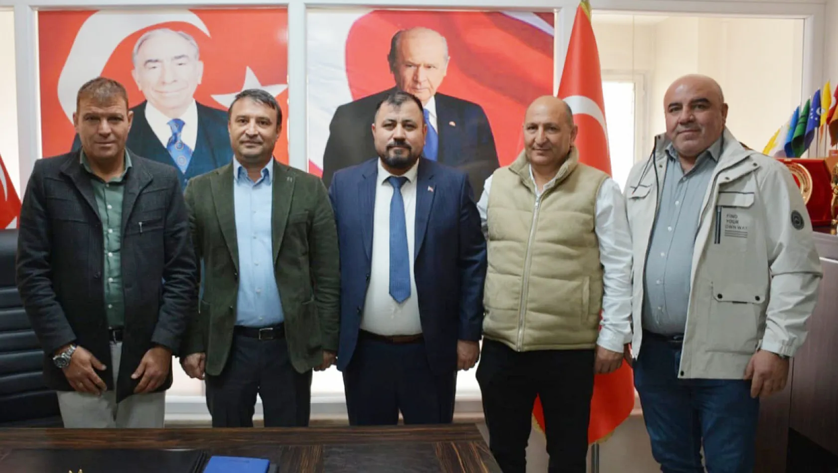 Afyonspor Yönetimi MHP'yi Ziyaret Etti