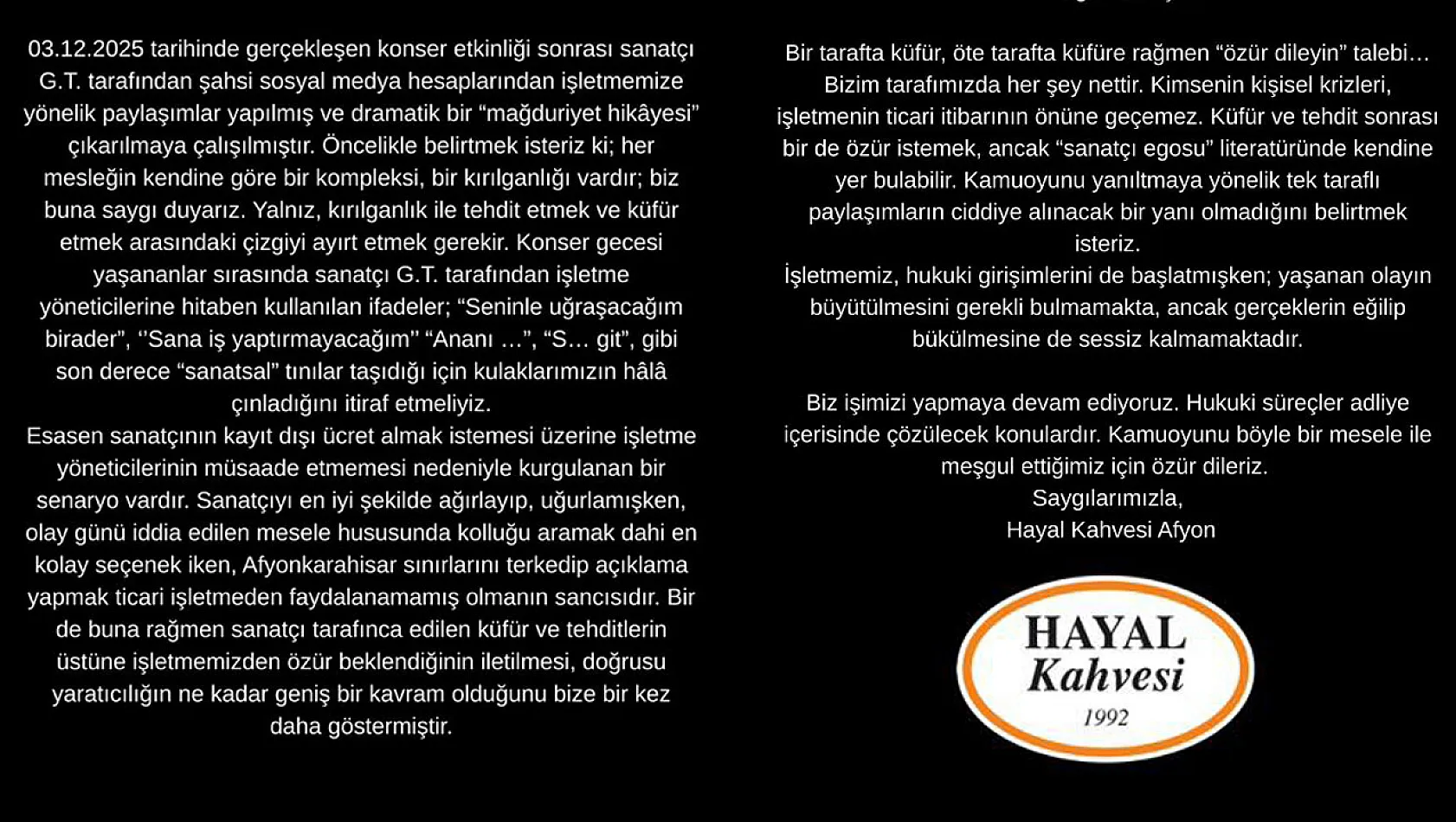 Hayal Kahvesi: Gerçekler Eğilip Bükülüyor