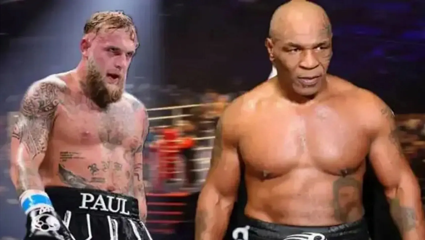 Mike Tyson ve Jake Paul Ringe Çıktı