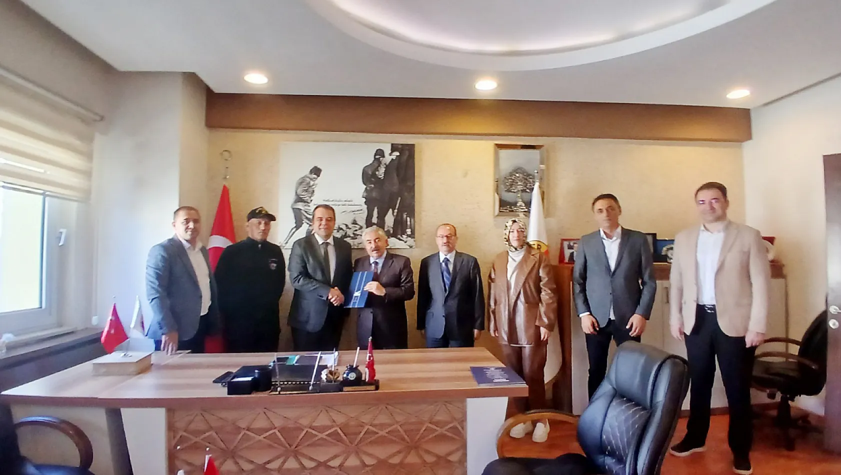 Millet Partisi, Afyon Gazeteciler Cemiyeti'ni Ziyaret Etti
