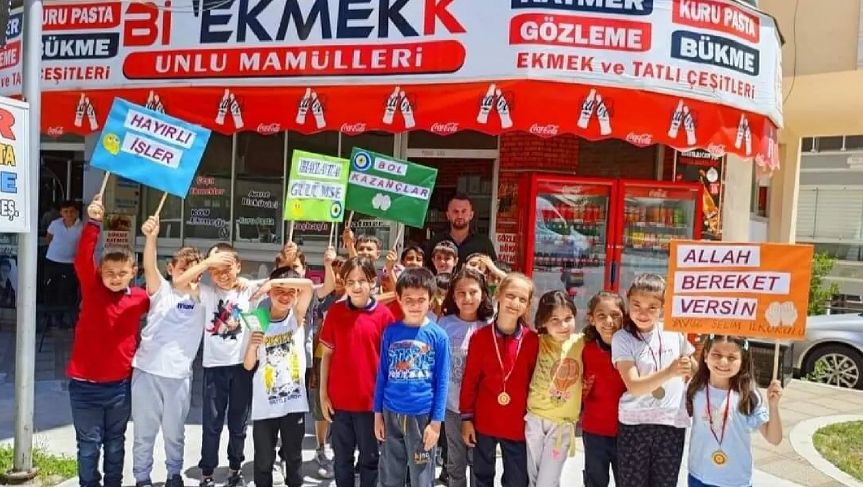 Öğrencilerden Esnafa Ahilik Haftası Ziyareti