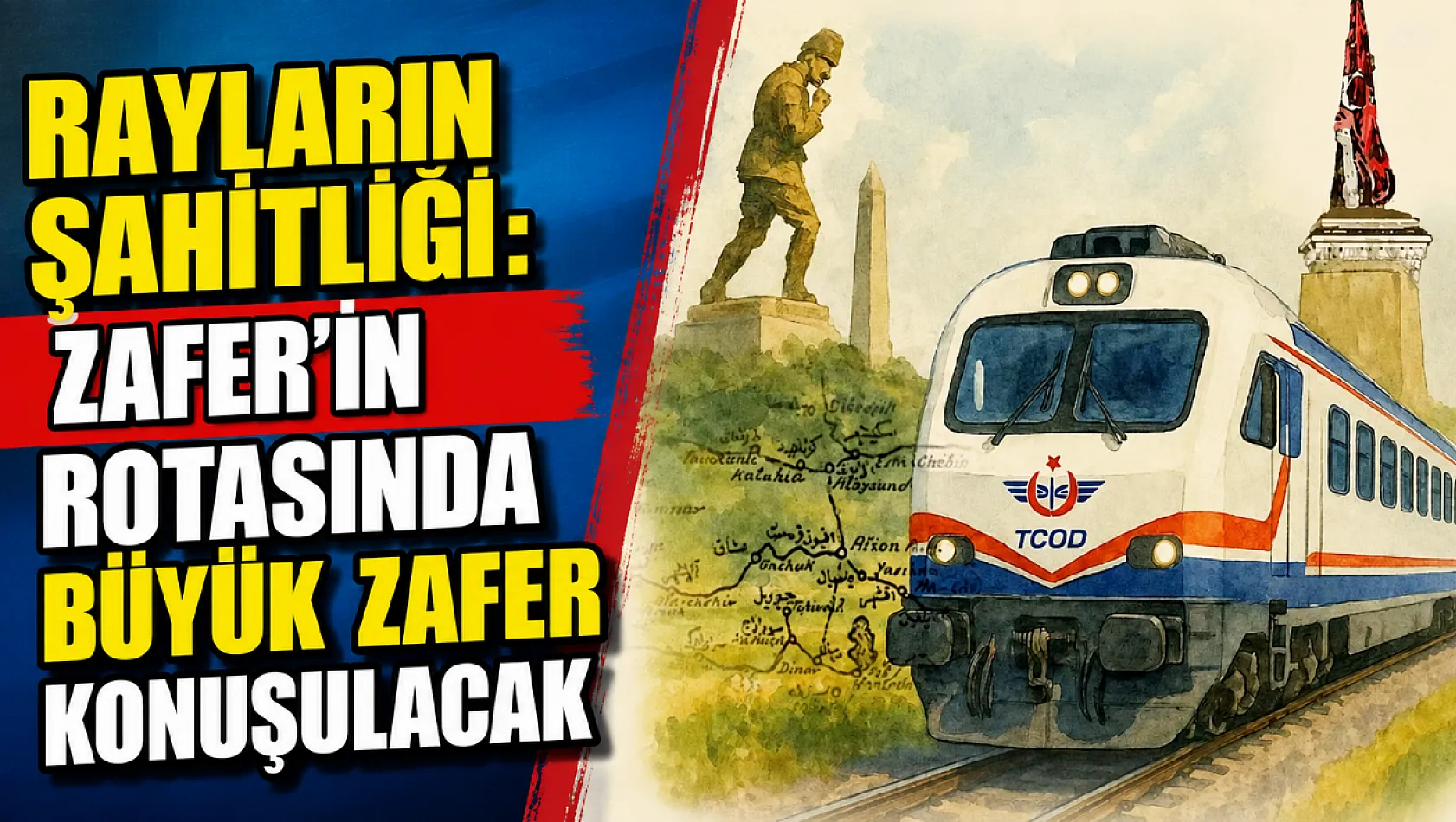 Rayların Şahitliği: Zafer'in Rotasında Büyük Zafer Konuşulacak