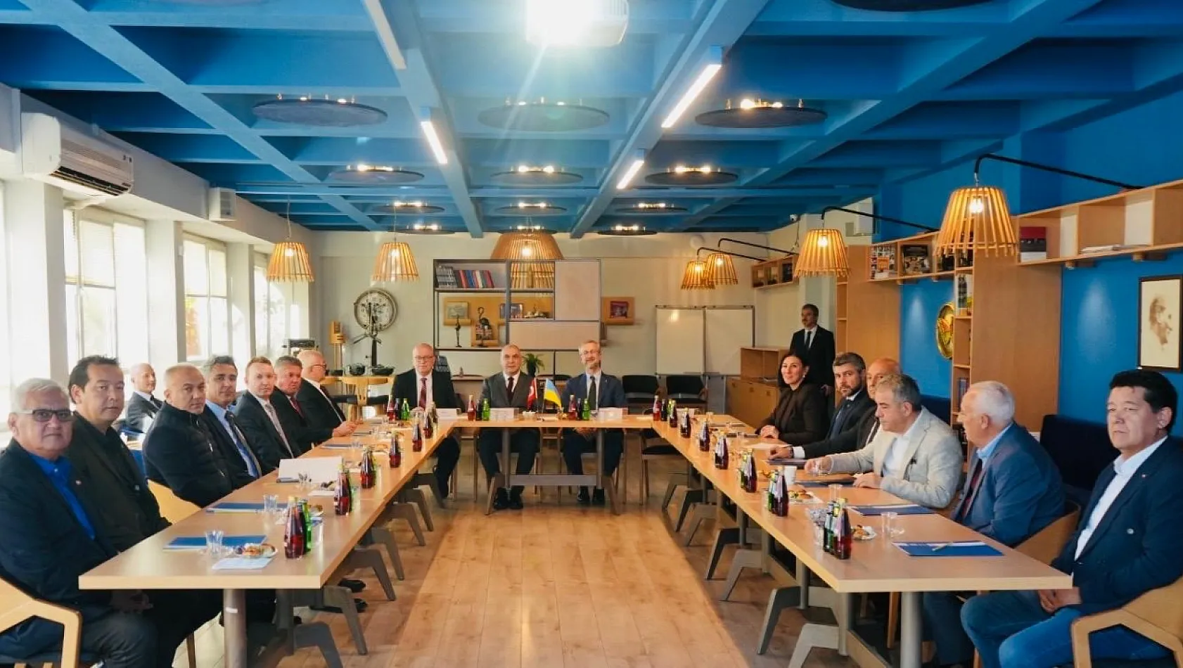 Ukrayna Büyükelçisi'nden ESO'ya İş Birliği Ziyareti