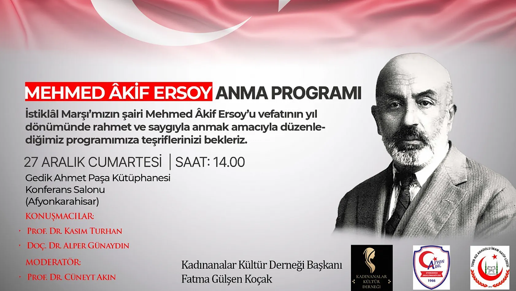 Yönetimin Tamamı Kadınlardan Oluşuyor… İlk Etkinlik İstiklal Şairimiz İçin