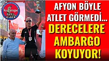 Afyon Böyle Atlet Görmedi… Derecelere Ambargo Koyuyor!