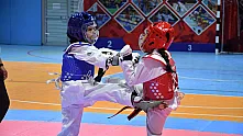 Afyonkarahisar'da Minikler Taekwondo Müsabakaları Sonuçlandı