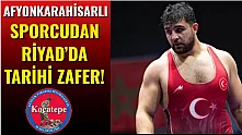 Afyonkarahisarlı Sporcudan Riyad'da Tarihi Zafer!