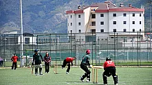 Kriket Büyük Erkekler Şampiyonası'nda 200 Sporcu Yarıştı