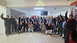 Afyon'da Eğitim Bir-Sen'den birlik ve beraberlik mesajı